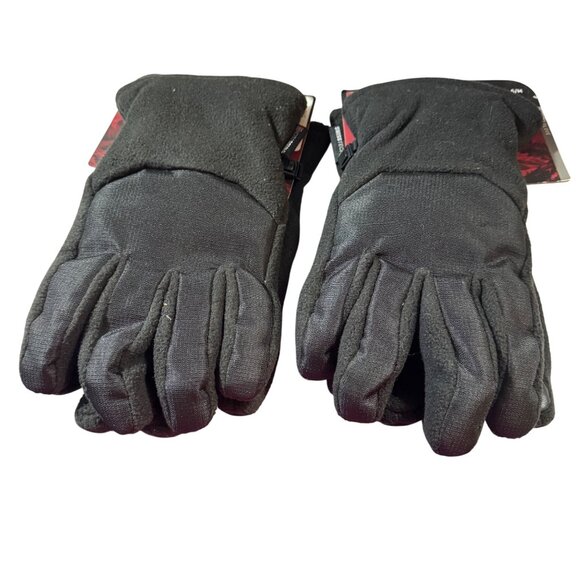 Swiss Tech S/M Black Thinsulate Fleece Gloves With Peak Touchscreen Capability - Picture 4 of 4